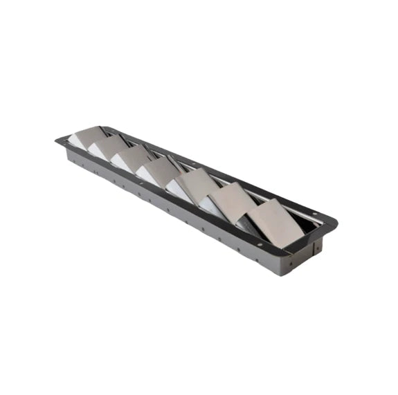 Ducting Vents for Marine Application (Stainless Steel, Polished Silver)