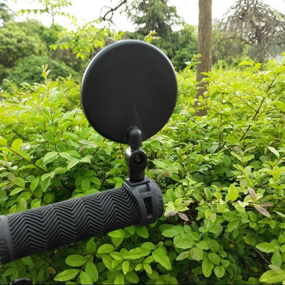 Bicycle Bar End Rear View Mirror for Mountain Bikes (Convex Lens)