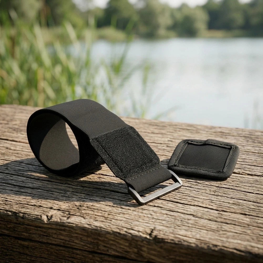 Adjustable Fishhook Storage Wristband for Angler's Choice