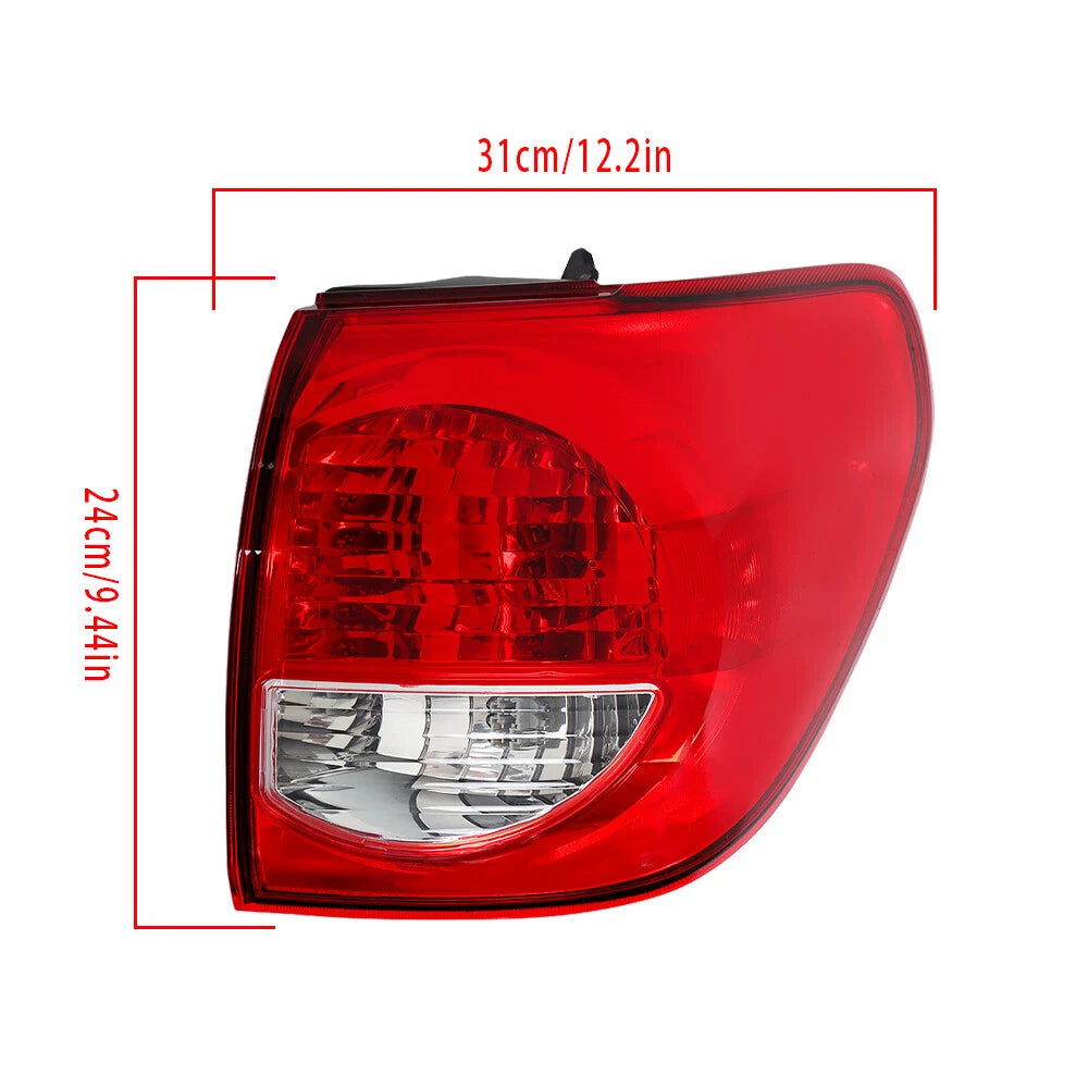 Tail Light Assembly for Toyota Sequoia (2008–2017) - Halogen, Right Side
