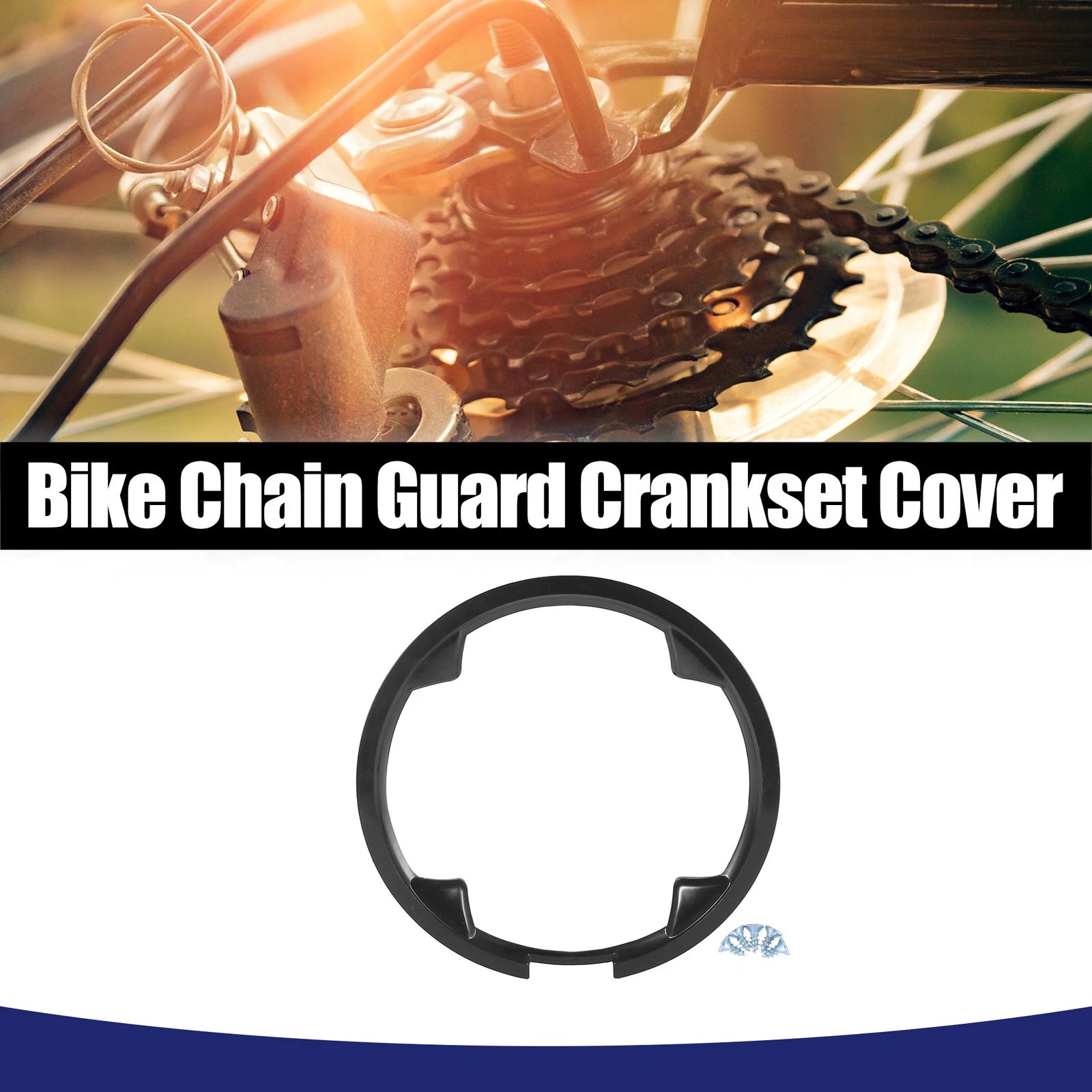 Bike Crankset Chain Wheel Cover Protector Replacement for Universal Bikes (2000–2020)
