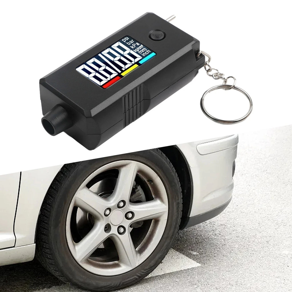 Digital Tyre Gauge for Cars (Dual Functions)