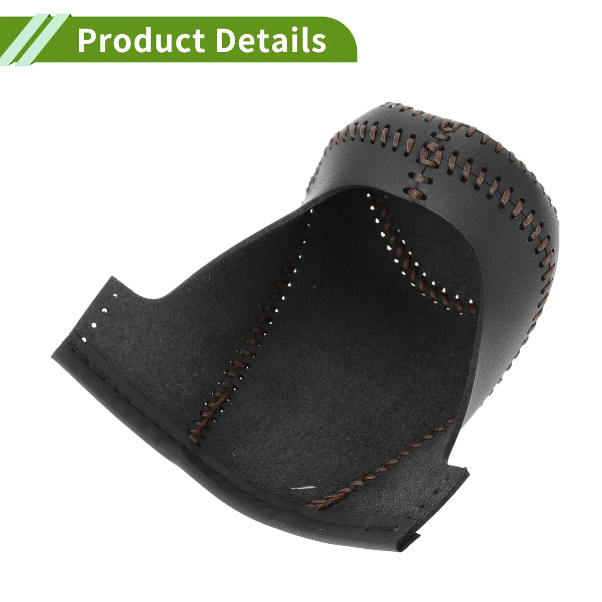 1 Pc Gear Shift Knob Cover for Chevrolet Cruze (2017–2019) Black Brown