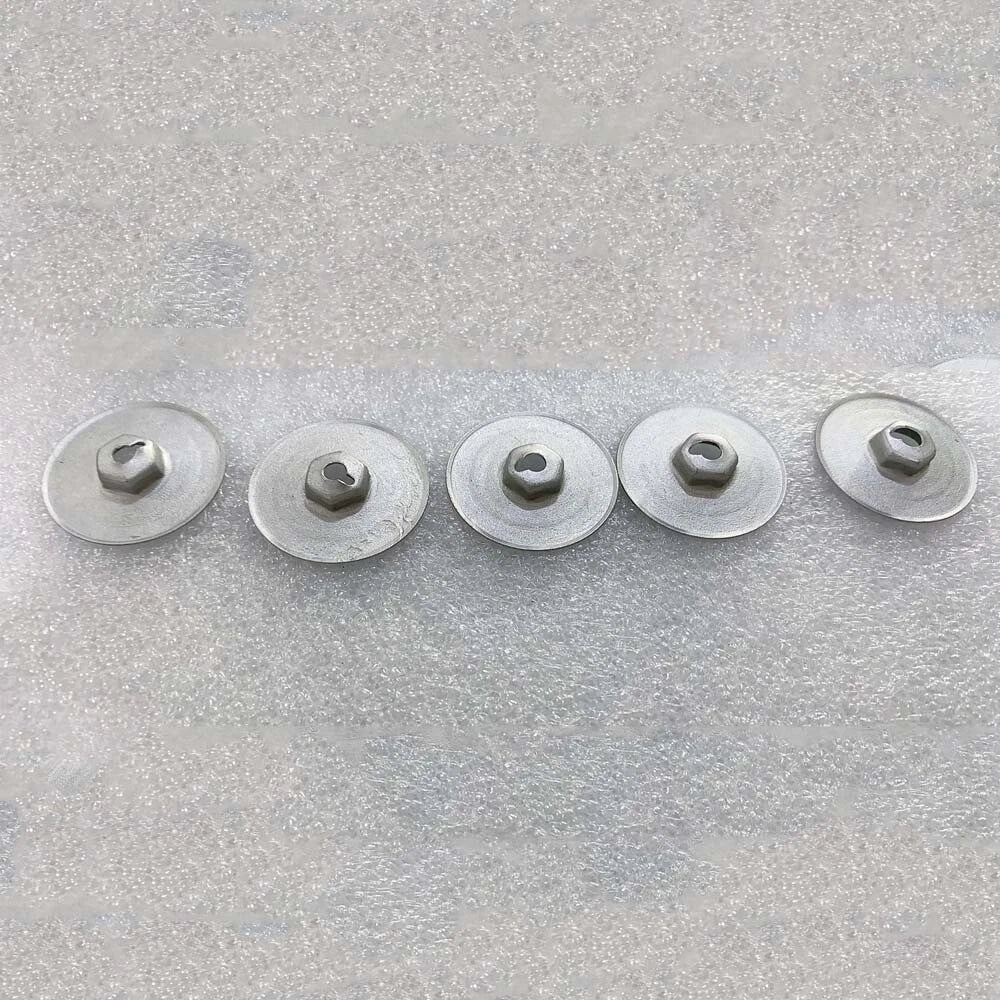 10Pcs Rear Wheel Arch Lining & Mudguard Nuts for Ford C-Max Fiesta Focus (2003–2023)