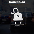Reflective Bumper Decal for