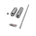Chrome Spike Frame Sliders for Honda RC51 (2002–2006)