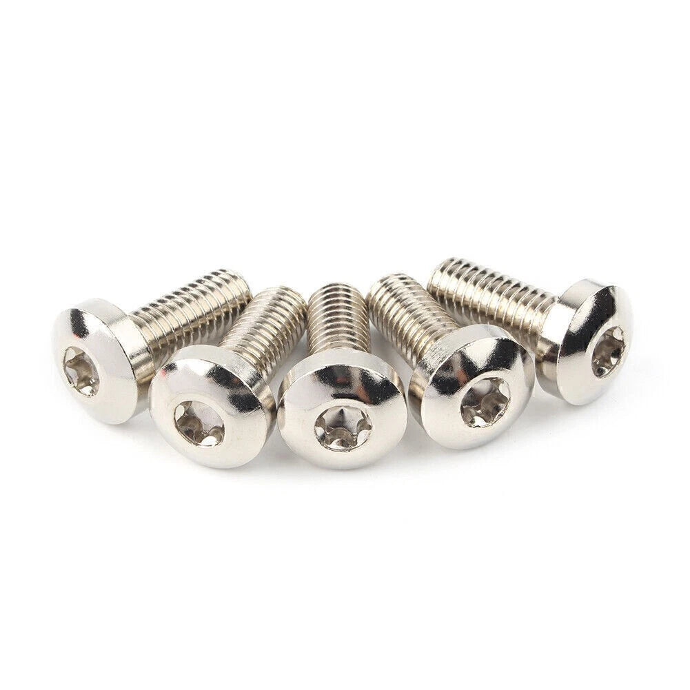 Rear Brake Disc Hardware Bolt Screw Kit for Harley Road King Softail (1992–Present) 5pc