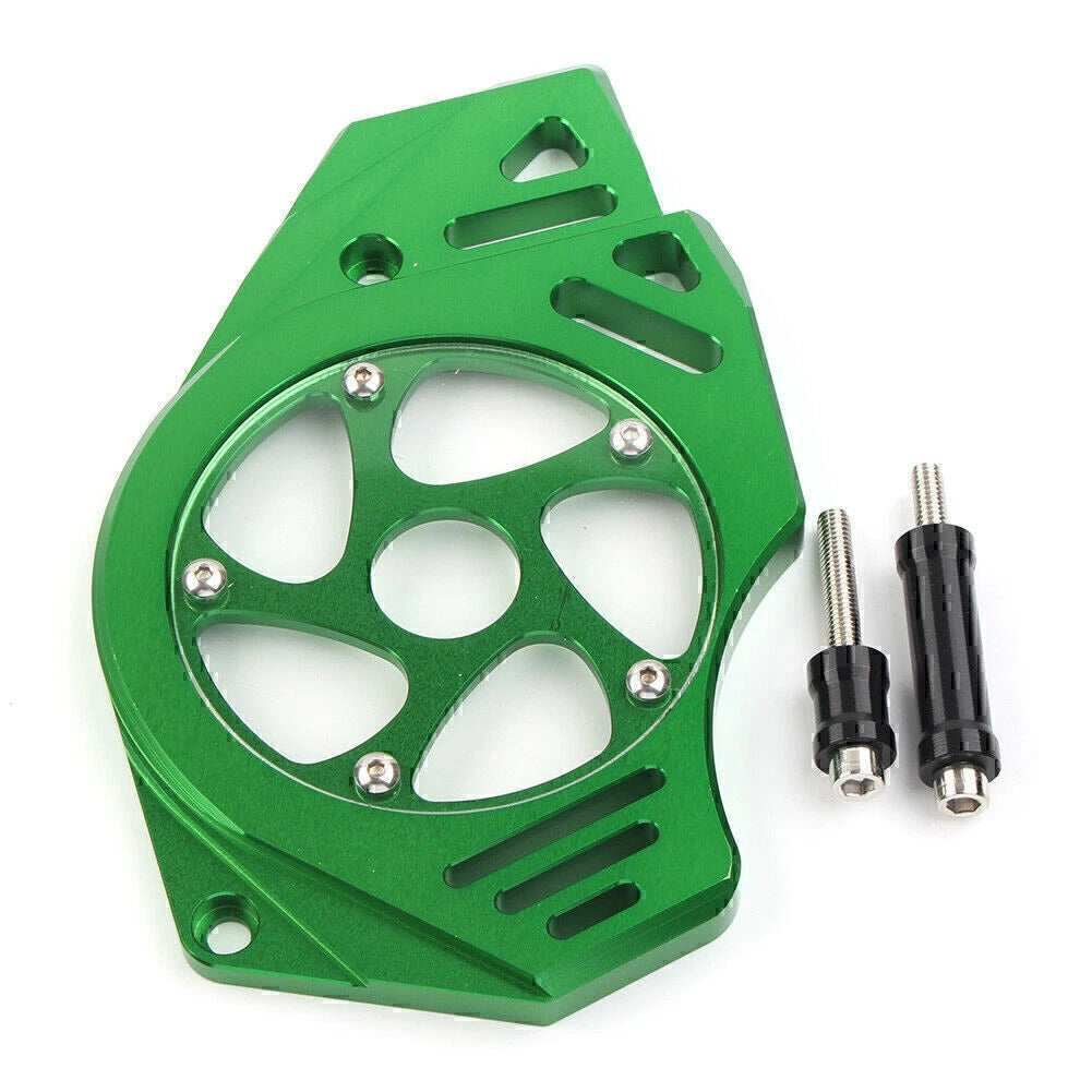 Front Chain Sprocket Cover Guard for Kawasaki ER6N ER6F (2006–2017) Green