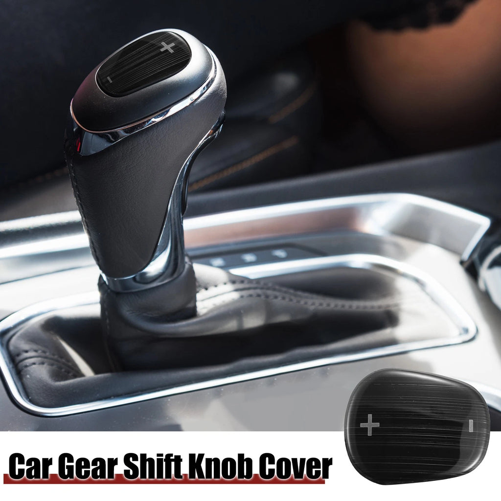 Gear Shift Knob Cover Replacement for Chevrolet Equinox 2018–2020 Black