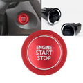 Sports Red Engine Start Button for Toyota