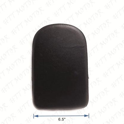 Universal Synthetic Leather Backrest Cushion Pad for Harley Honda Suzuki Yamaha