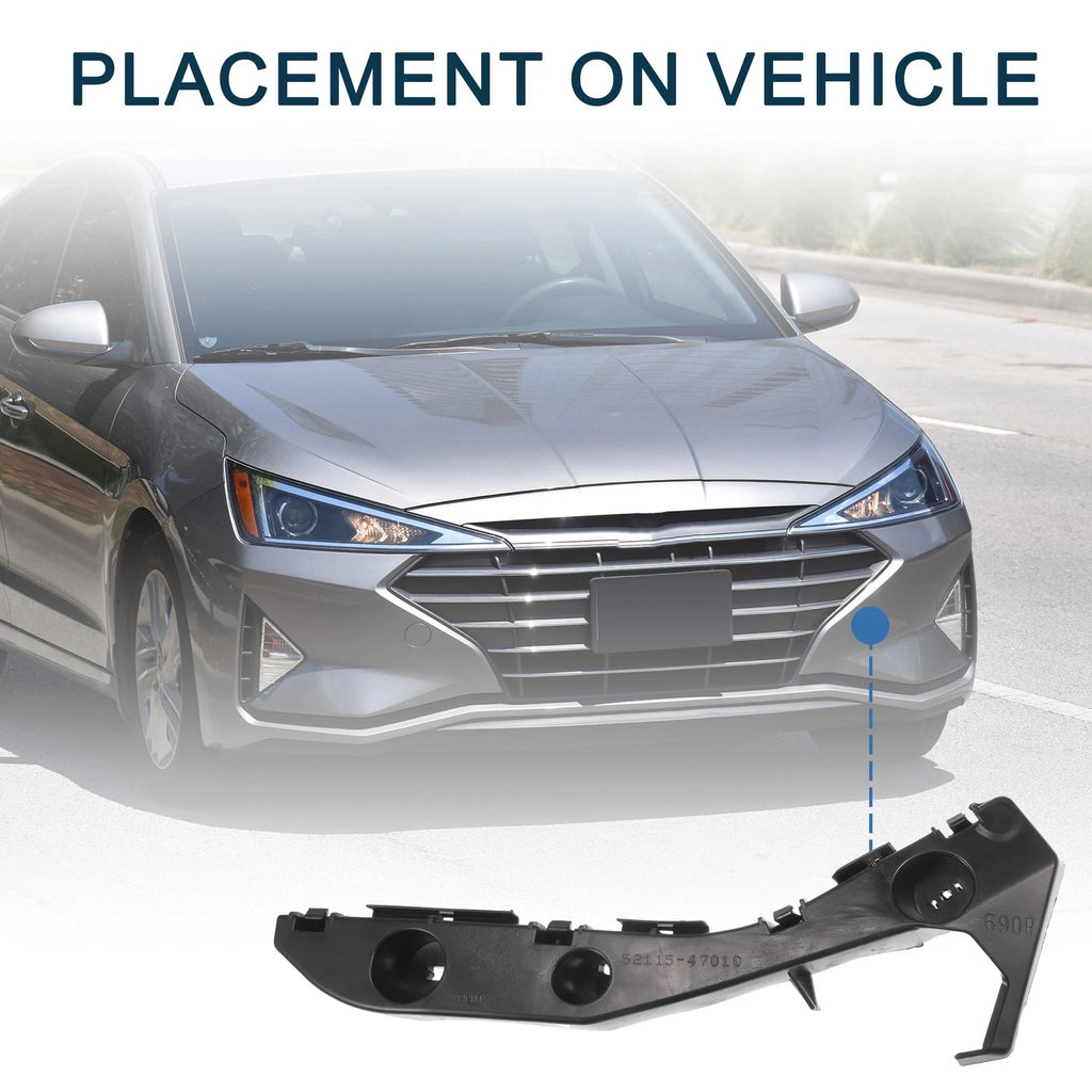 Right Front Bumper Retainer Bracket for Toyota Prius (2004–2009)