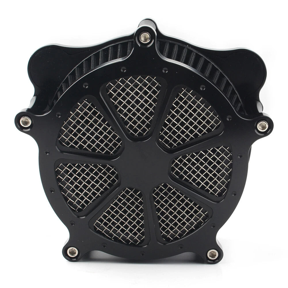 Turbine Spike Air Intake Filter Cleaner for Harley Road Glide FLTR Softail