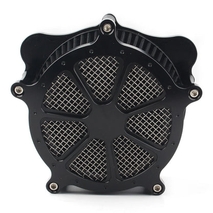 Turbine Spike Air Intake Filter Cleaner for Harley Road Glide FLTR Softail