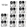 10x Carburetor Kit for ECHO SRM 2100 GT2150 (Zama RB-64 C1U-K47 C1U-K53)
