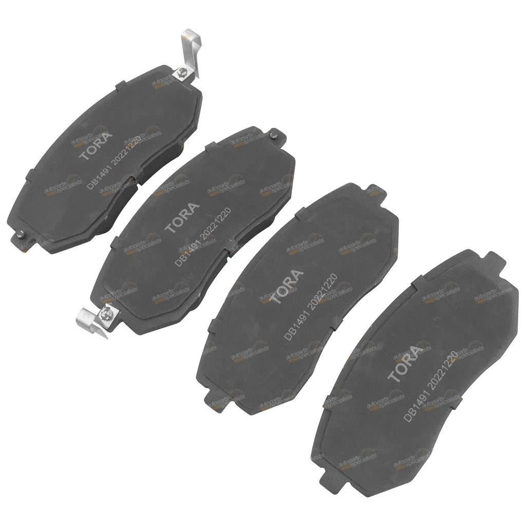 Front Disc Brake Pad Set for Subaru Forester (2002–2013)