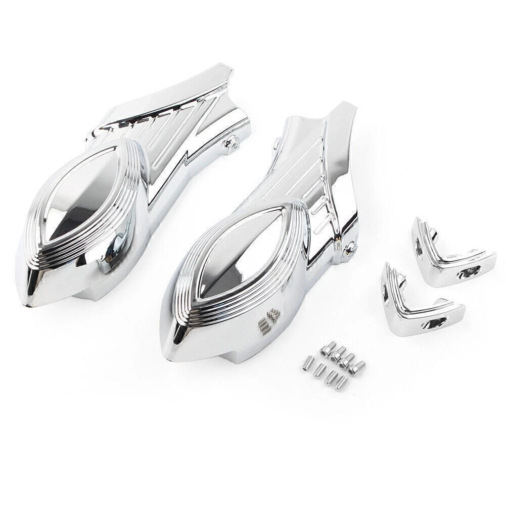 ABS Chrome Rear Swingarm Axle Bolt Covers for Indian Scout (2015–2016)