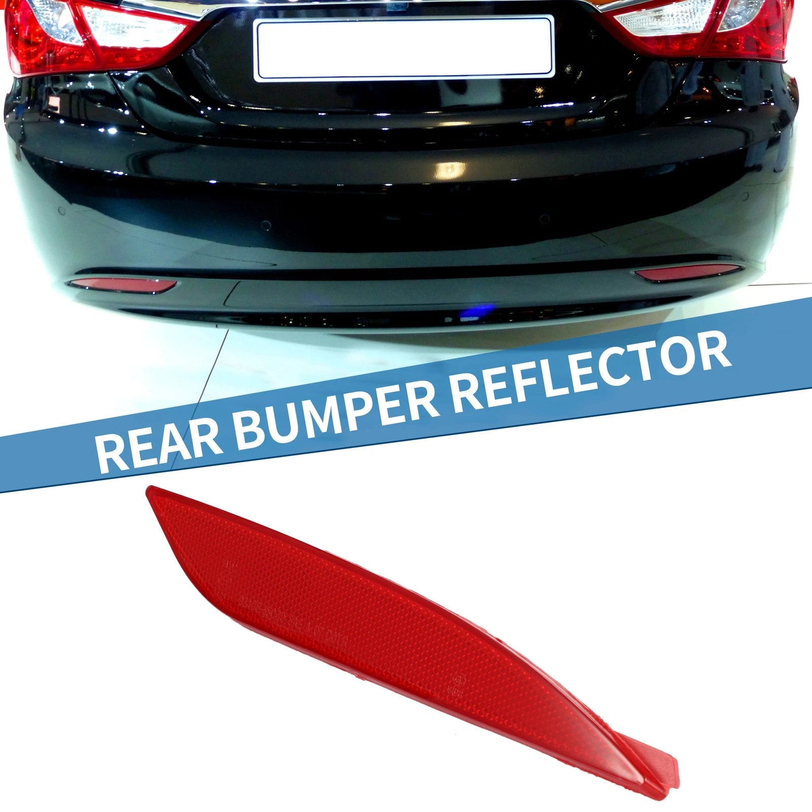 Rear Right Bumper Reflector Replacement for Hyundai Sonata (2011–2013)