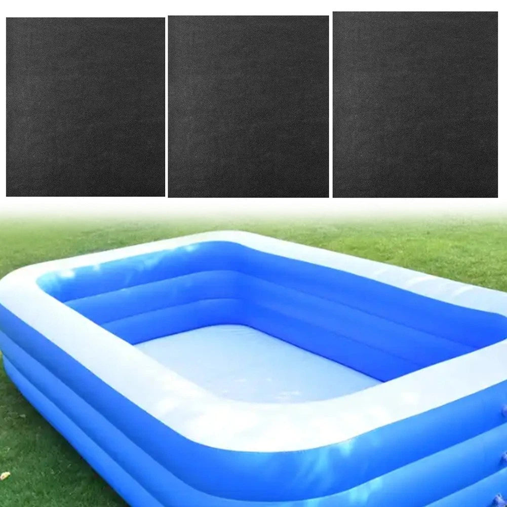 Puncture Resistant Pool Liner Mat for Home Pools (Cut-to-Fit)