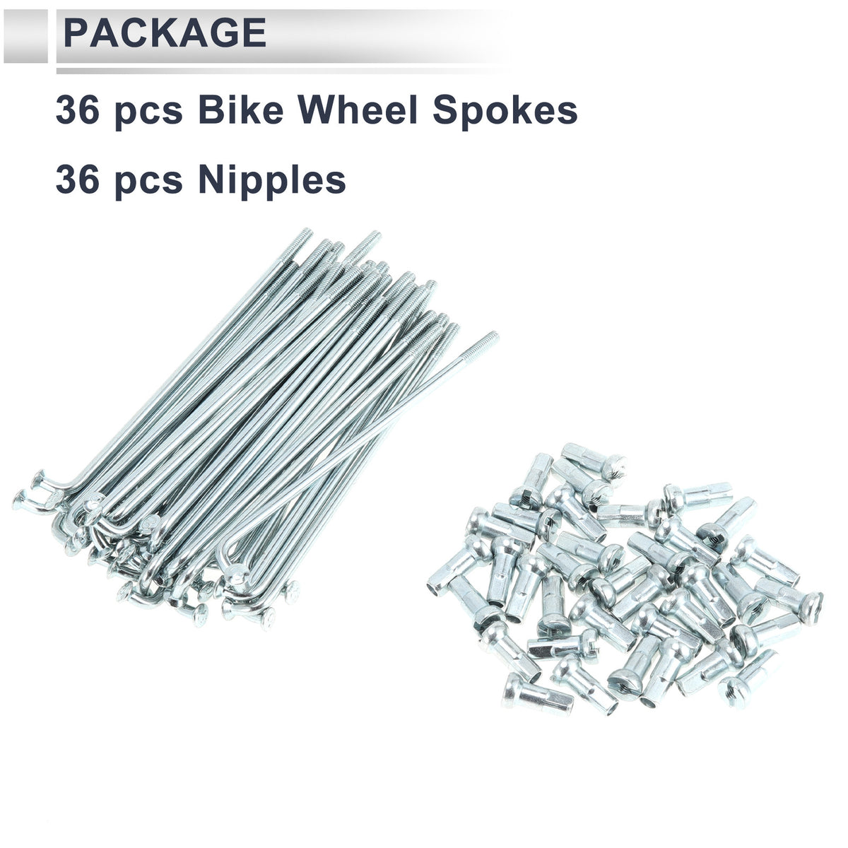 Bicycle Spokes Nipple Replacement Set 12G 85mm for All Models (2000–2020)