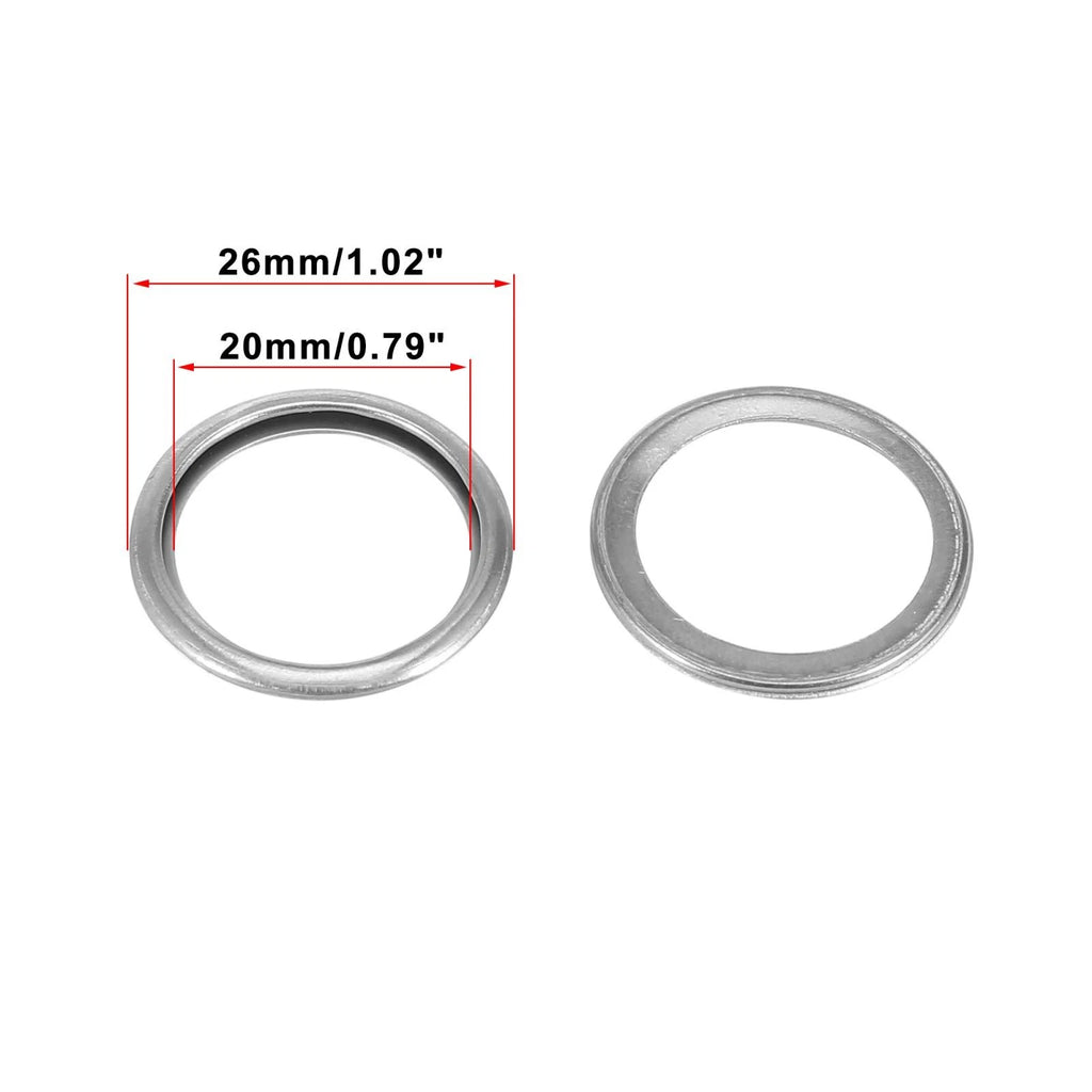 10pcs Oil Drain Plug Gasket Replacement for Subaru Legacy (2005–2015)