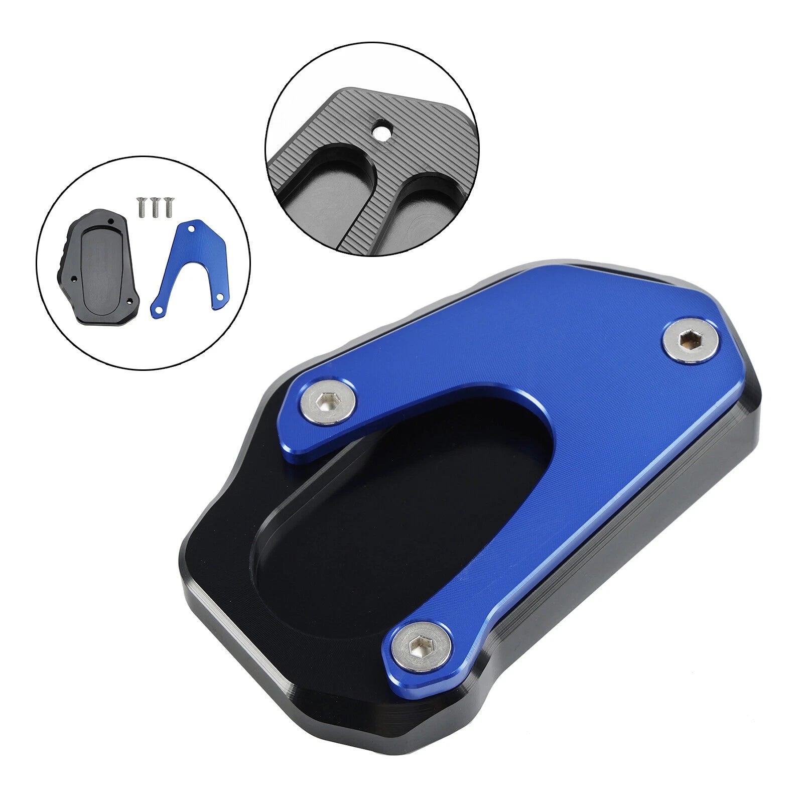 Kickstand Enlarged Plate Pad for Suzuki V-Strom DL1050XT (2020–2023)