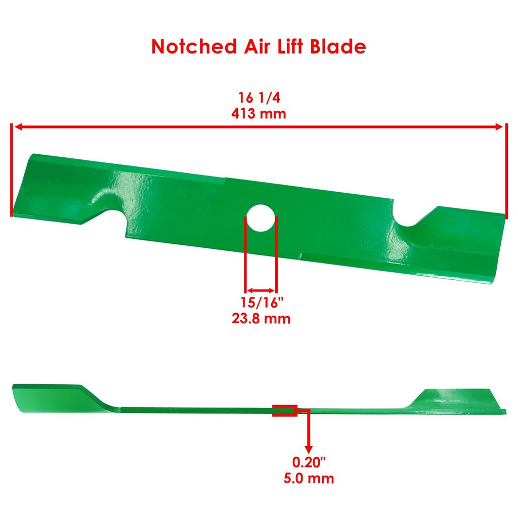 Deck Blade Replacement for Exmark 44 in 48 in (2004–2009)