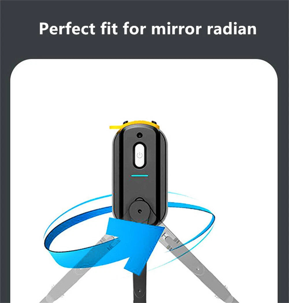 Motorcycle Scooter Helmet Visor Wiper Motorized Rain Wiper for Universal