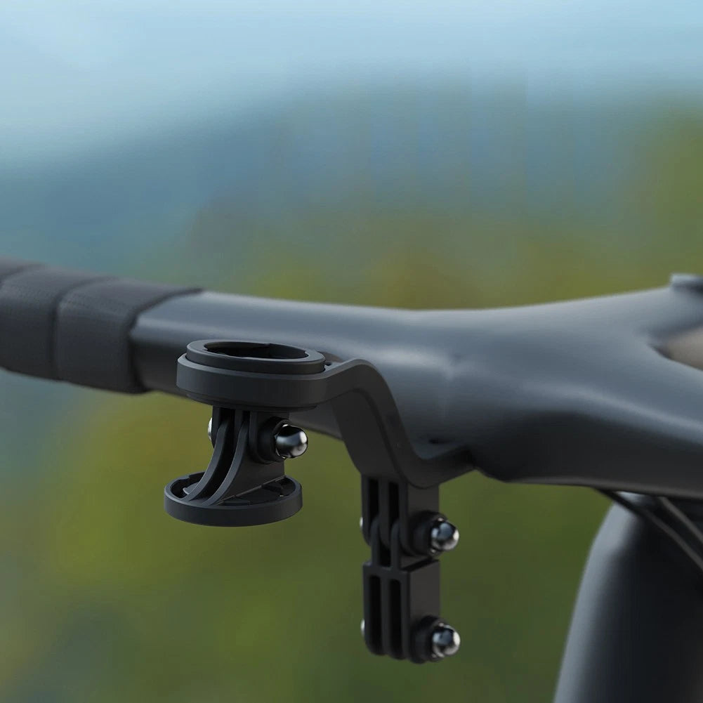 Road Bike Computer Mount with 3 Adapter Bases for Garmin, Bryton, Wahoo