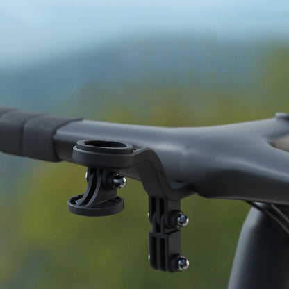 Road Bike Computer Mount with 3 Adapter Bases for Garmin, Bryton, Wahoo
