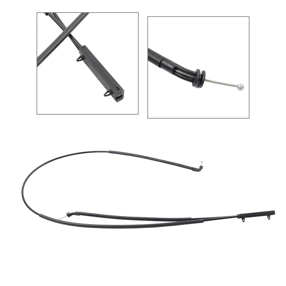 Engine Hood Lock Latch Release Cable for BMW X5 X6 (2007–2014) 51237184456