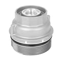 Oil Filter Cap Cover Replacement Silver Tone for Lexus Toyota (2000–2024)