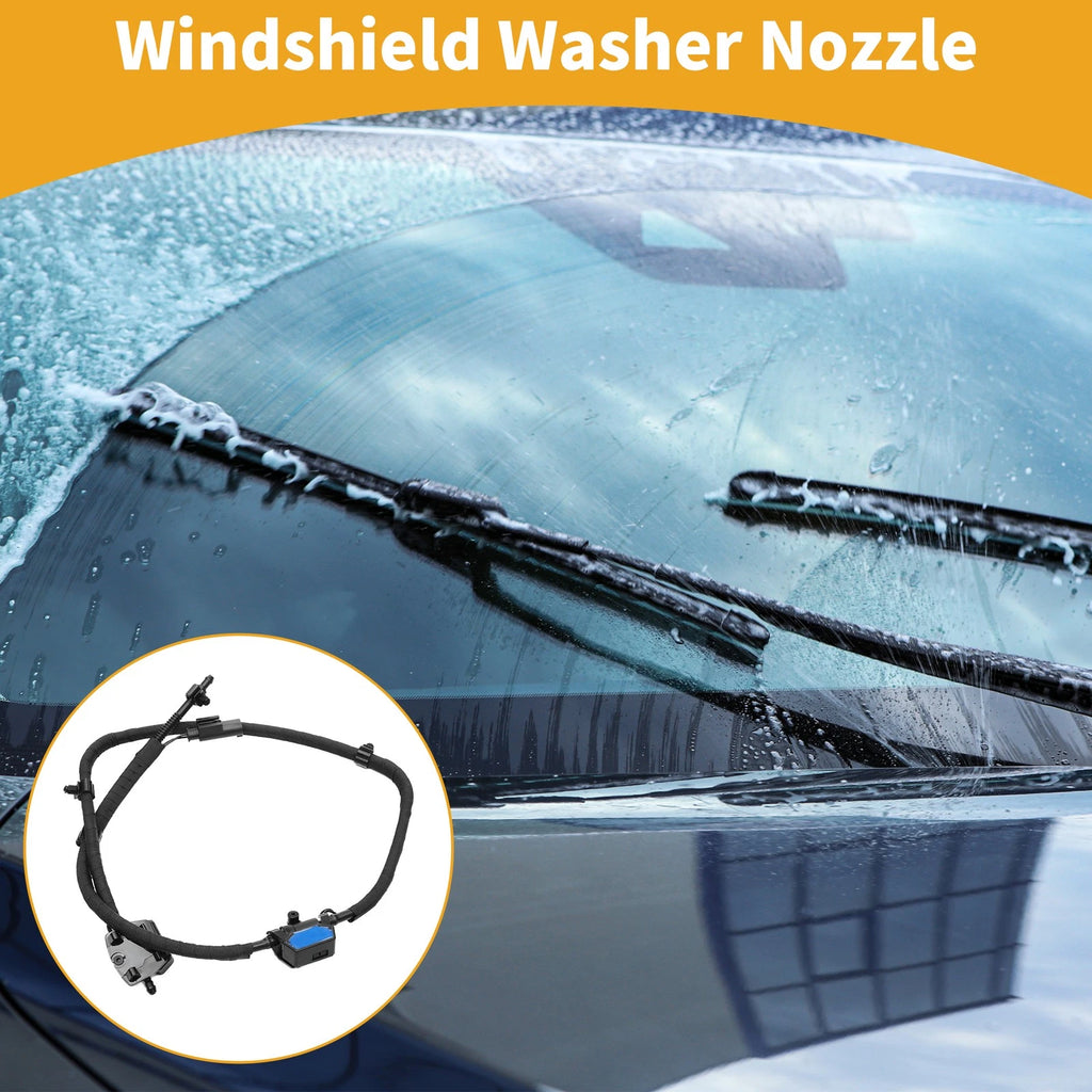 Front Windshield Washer Nozzle for BMW 430i 17-19 for BMW 435i 14-16 Black
