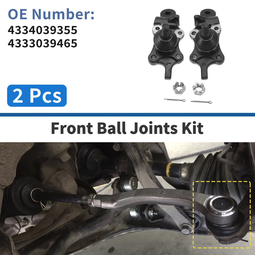 2 Pcs Front Lower Ball Joints Replacement for Toyota 4Runner (1996–2002)