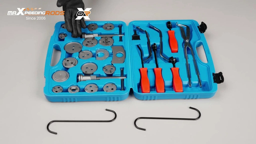 32pc Brake Service Tool Kit for Auto Repair (Drum Disc)