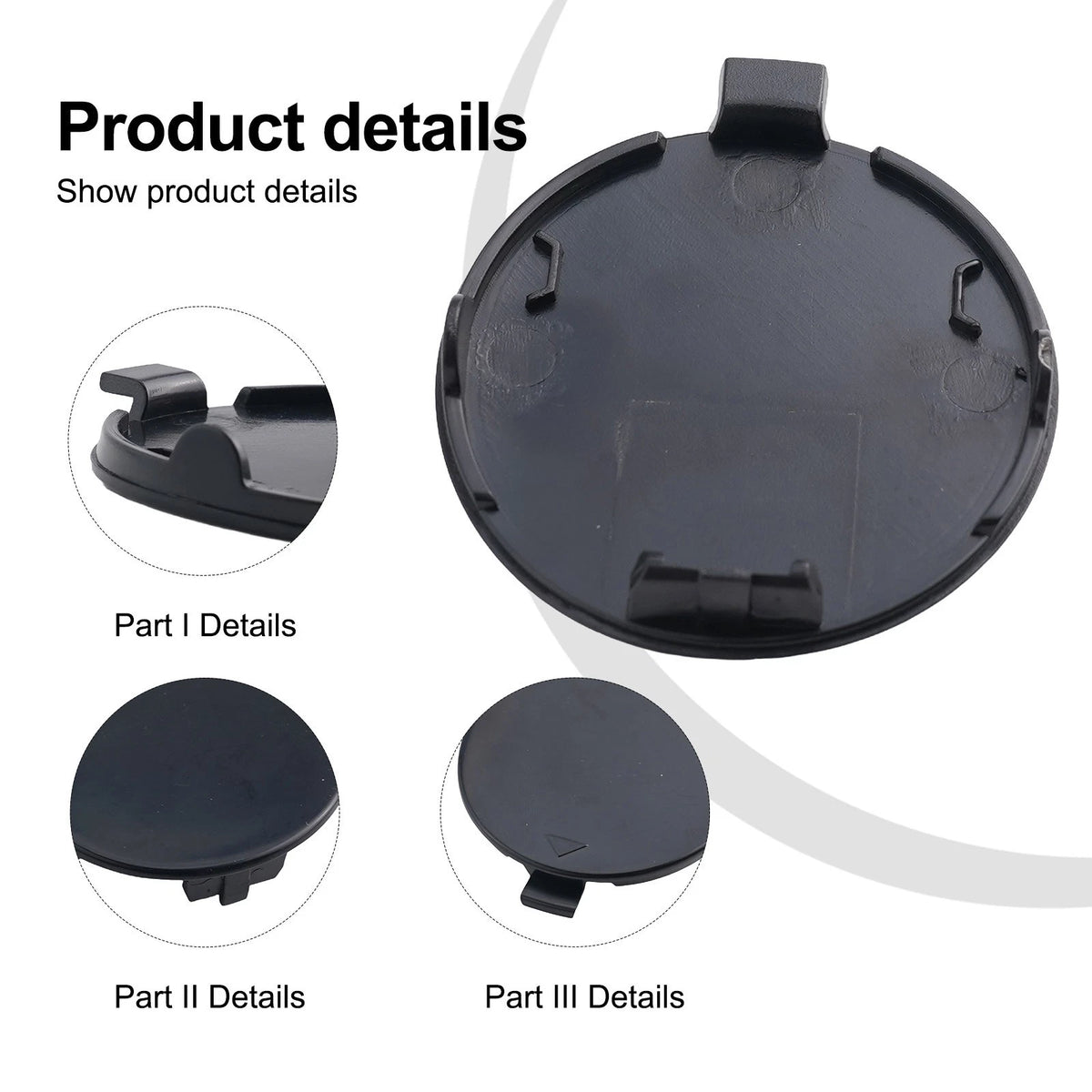 Trailer Trim Towing Eye Cover for (2010–2023)