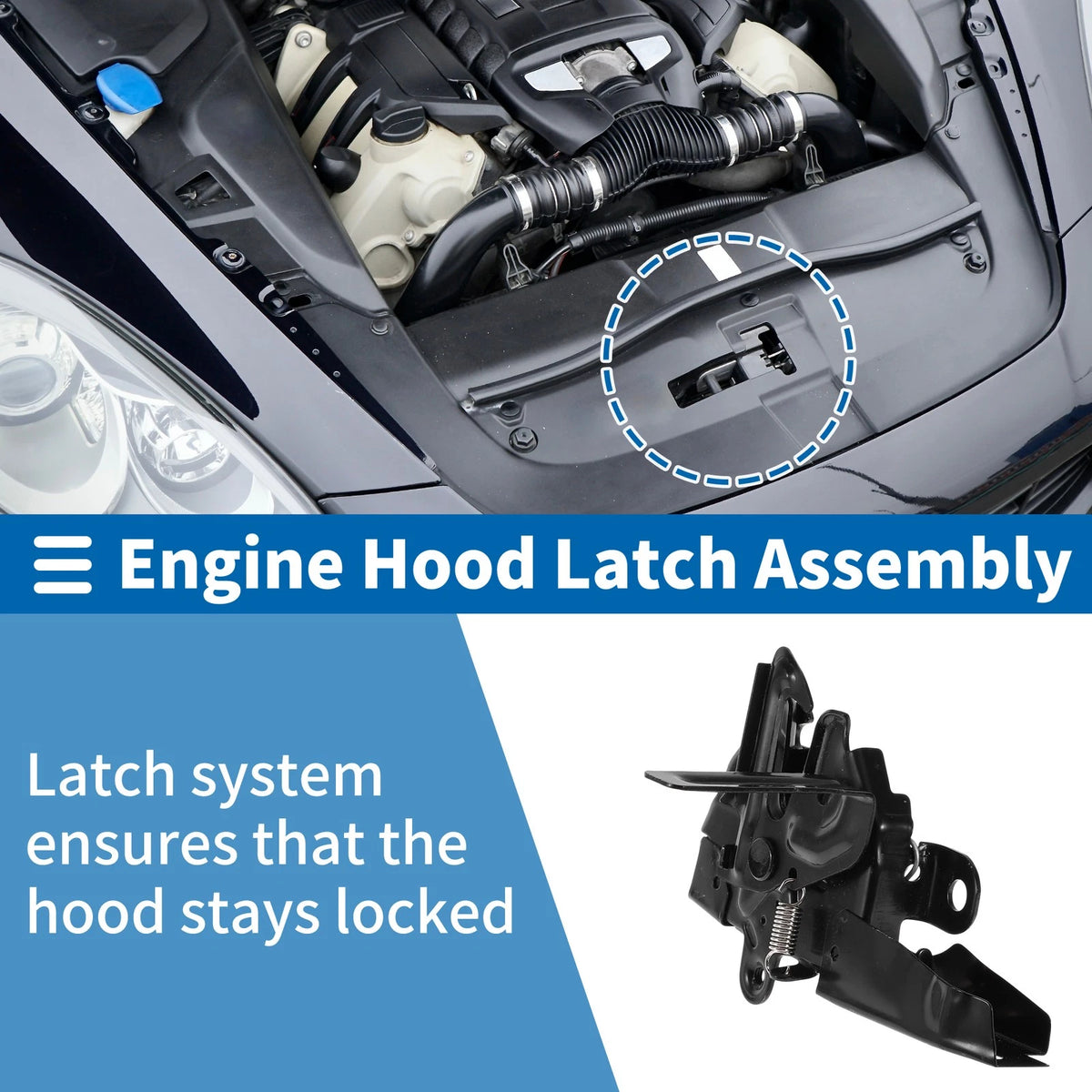 Hood Latch Assembly for Toyota Venza (2009–2016) No. 535100T010