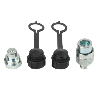 3/8 Inch NPT Hydraulic Quick Connector Set for Reliable Performance