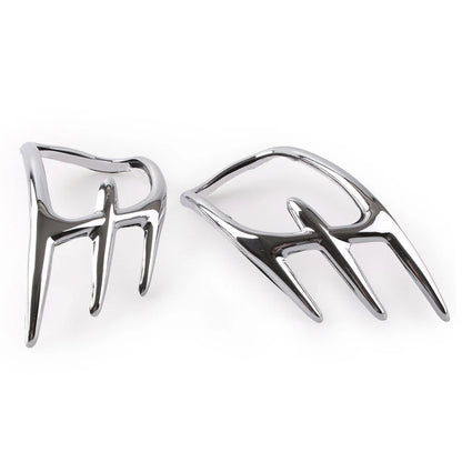 Chrome Fairing Mirror Back Accent Grilles for Honda GL1800 (2001–2011)