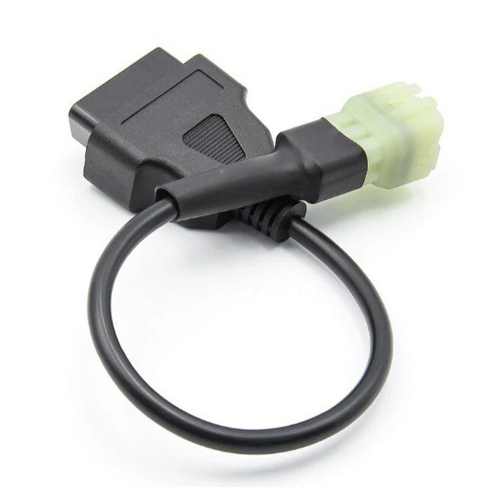 6 Pin to 16 Pin OBD2 Cable for Motorcycle (Code Reader, Monitor Tools)