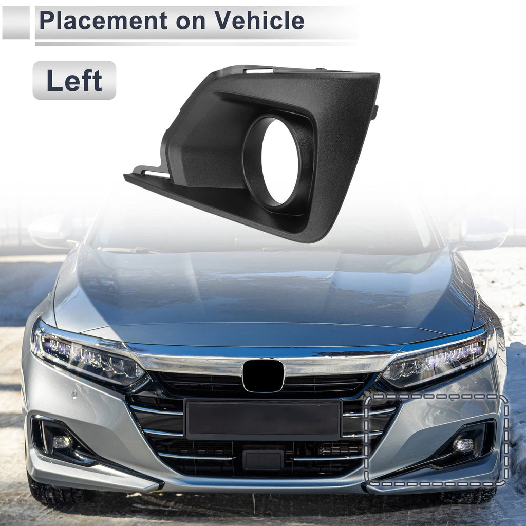 Front Left Fog Light Grill Replacement for Chevrolet Traverse (2018–2019)