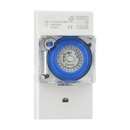 Adjustable Din Rail Mechanical Timer for Various Applications