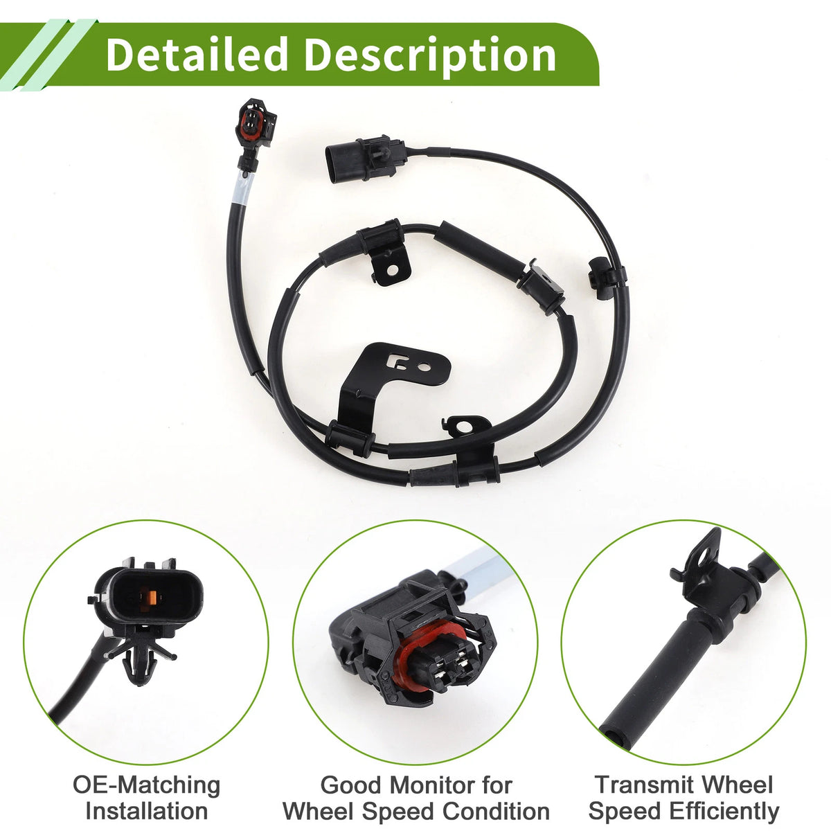 ABS Wheel Speed Sensor No. 59810B1030 for Hyundai Genesis G80 (2015–2020)