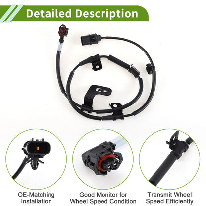 ABS Wheel Speed Sensor No. 59810B1030 for Hyundai Genesis G80 (2015–2020)