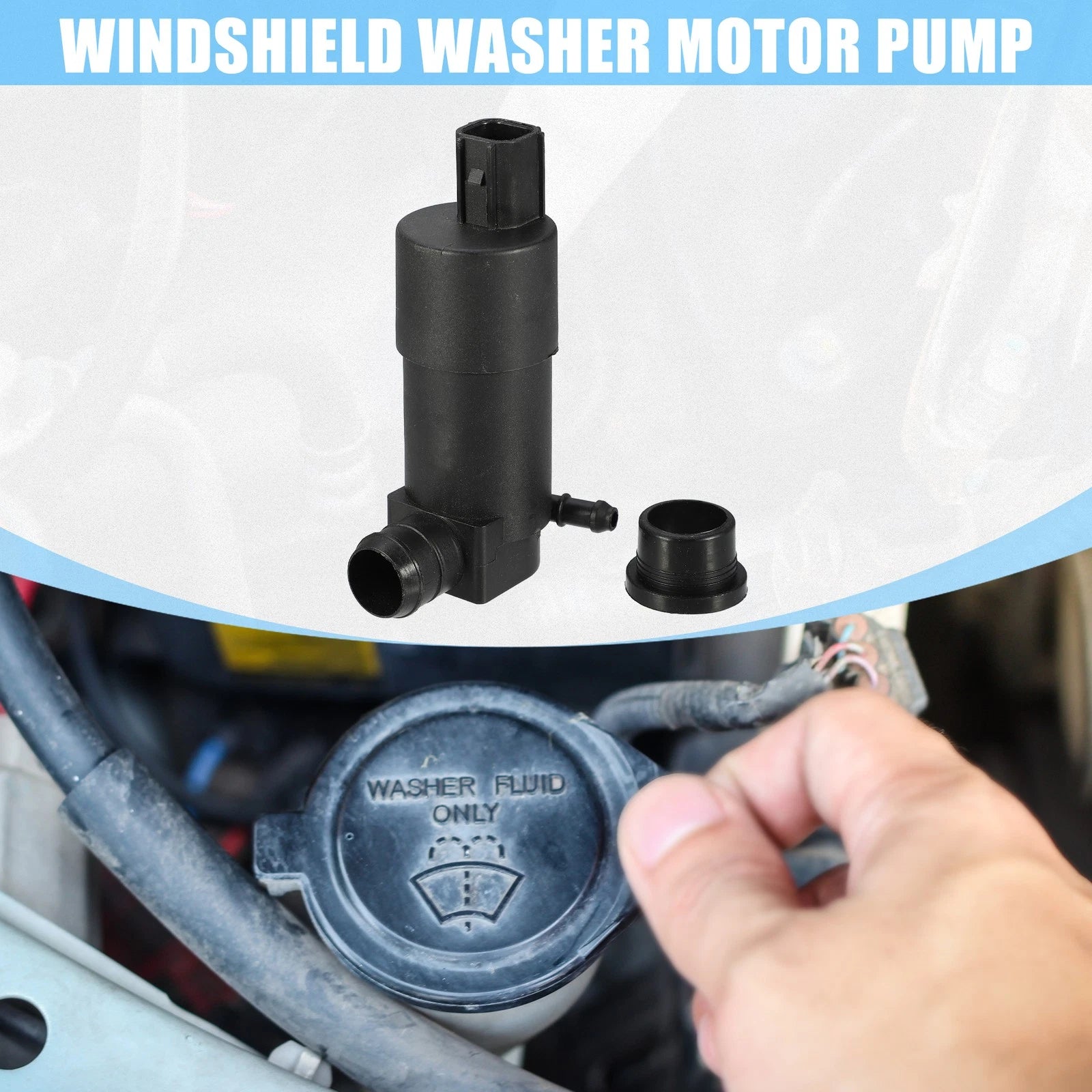 Windshield Washer Motor Pump for Ford Transit (2014–2023) BV61-17K624-AA