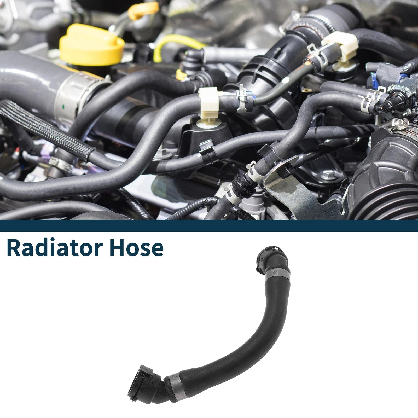 Radiator Hose Replacement for BMW X5 Coolant Pipe (2012–2019)