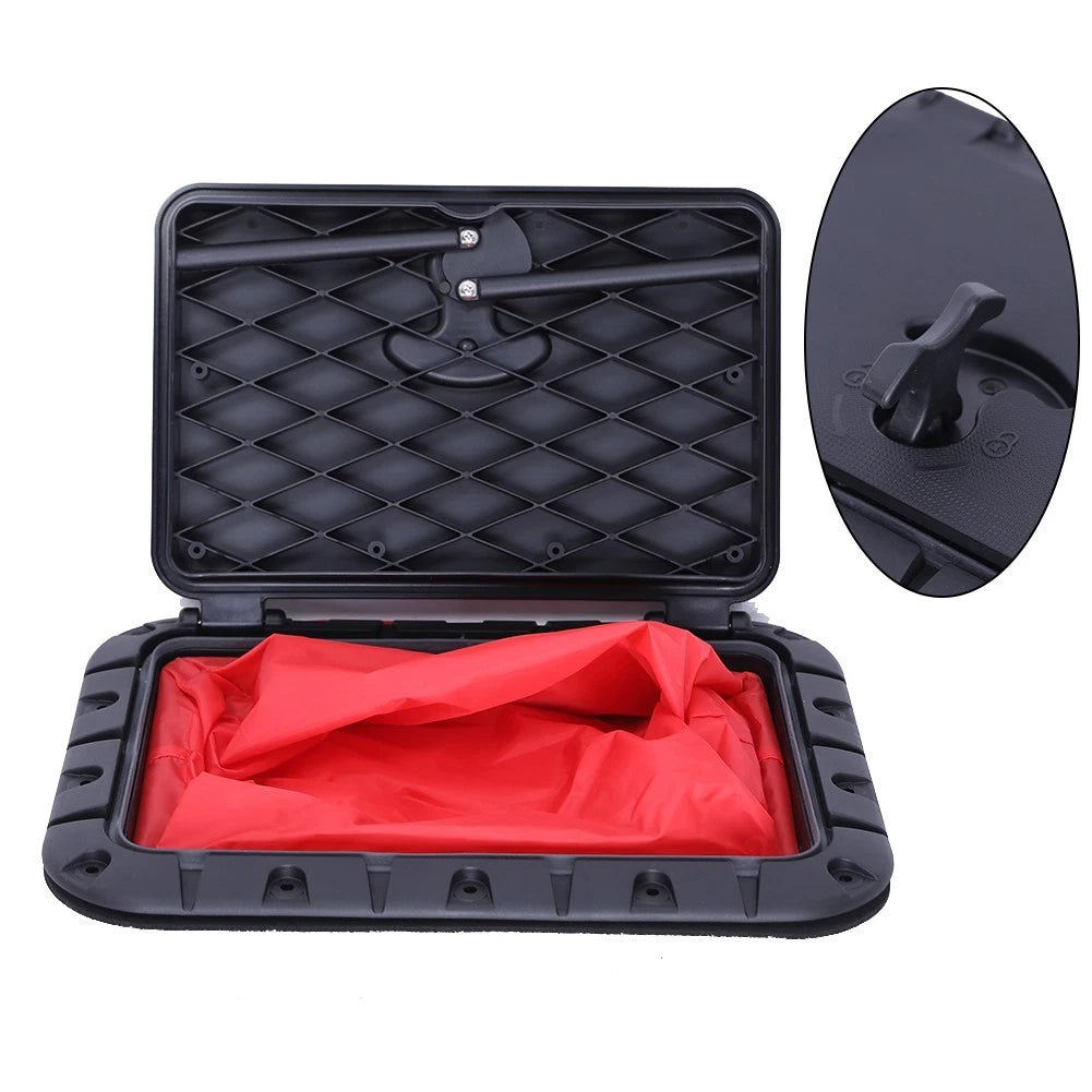 Square Hatch Marine Deck Plastic Plate Adapter Assembly for Boat