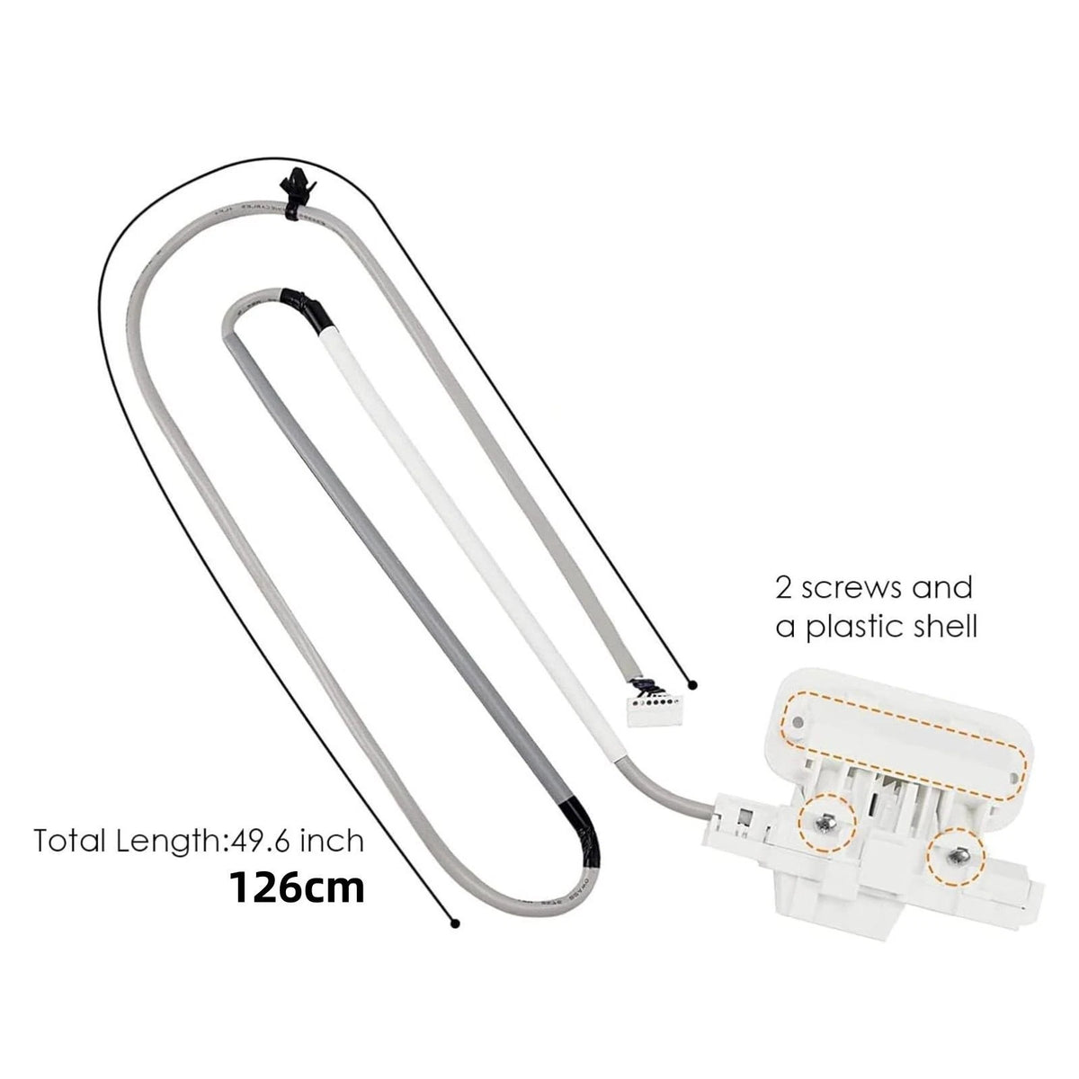 Washer Lid Lock Assembly Latch Switch for Whirlpool Maytag (1PCS)