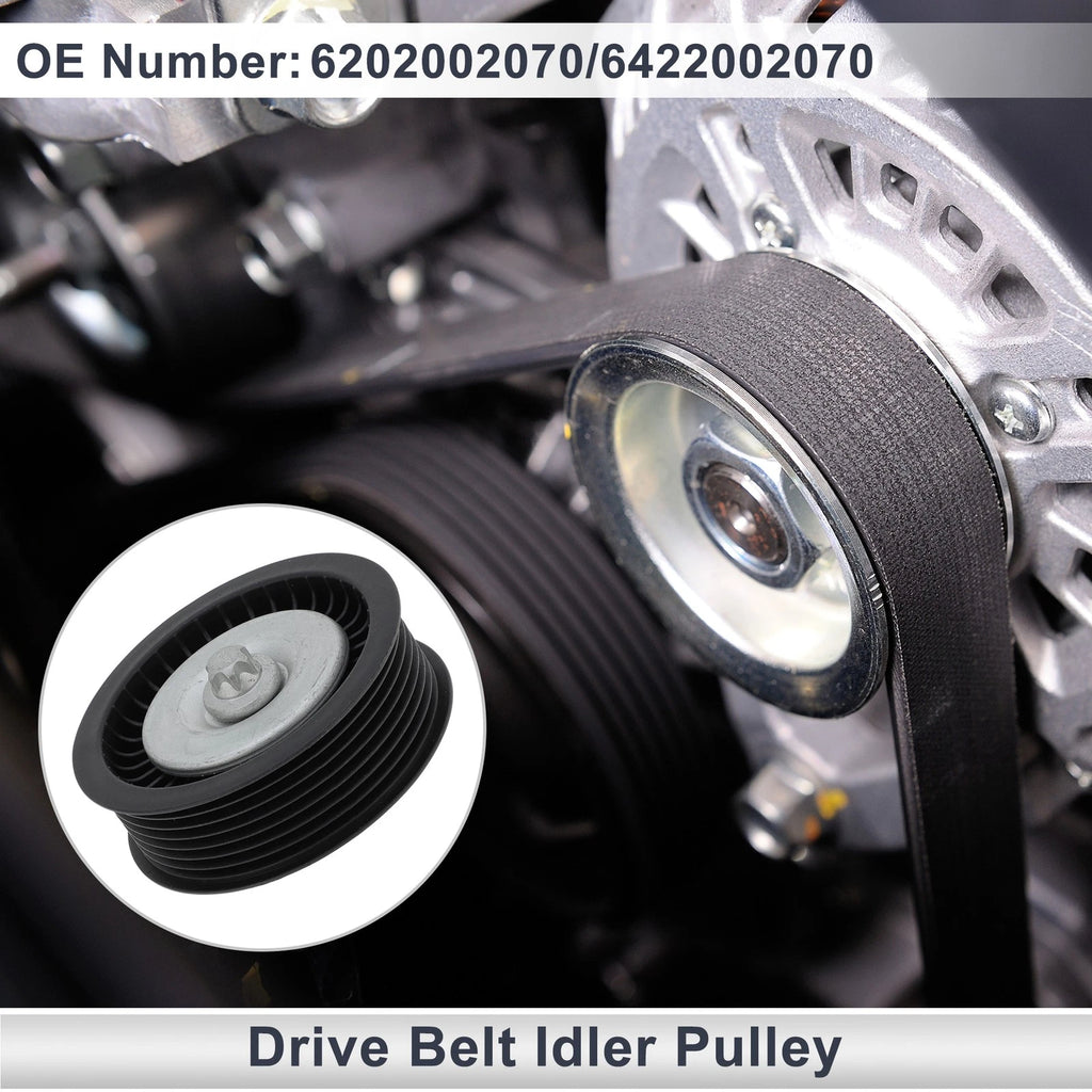 Drive Belt Idler Pulley Replacement for Mercedes-Benz M-Class (2005–2011)