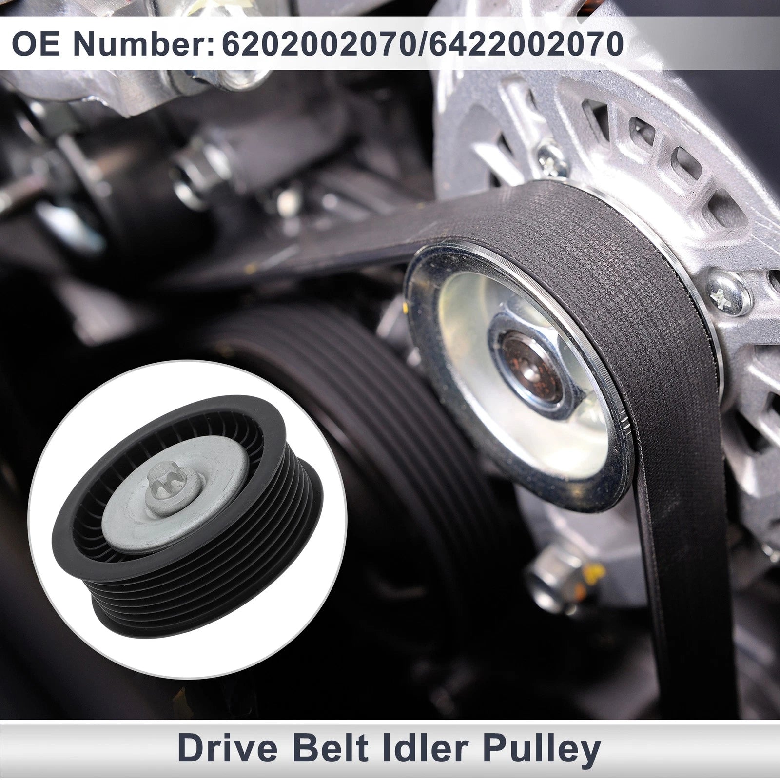 Drive Belt Idler Pulley Replacement for Mercedes-Benz M-Class (2005–2011)